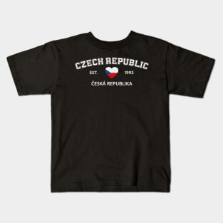 Czech Republic Kids T-Shirt